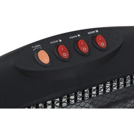 Estufa de Cuarzo Blaupunkt BP1003/ 3 niveles de potencia/ 1200W - Imagen 4