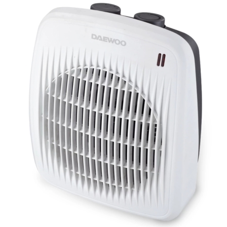 Calefactor / Termoventilador Daewoo DW9516/ 2000W/ Termostato Regulable