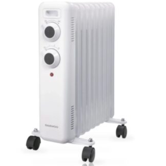 Radiador de Aceite Daewoo DW9503/ 3 Potencias/ 800-1200-2000W/ 5 Elementos