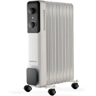 Radiador de Aceite Daewoo DW9506/ 3 Potencias/ 800-1200-2000W/ 9 Elementos