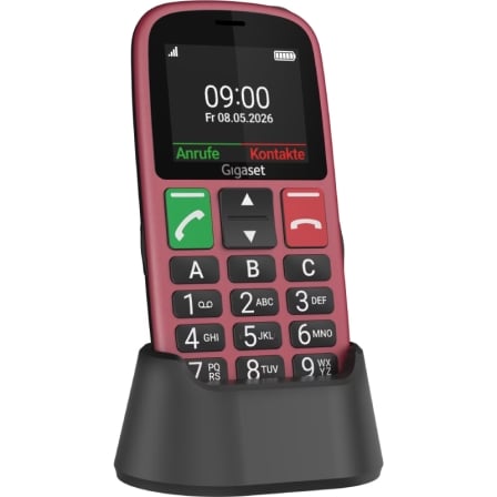 Teléfono Móvil Gigaset GL30 para Personas Mayores/ 4G/ Rojo - Imagen 2