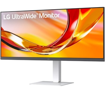 Monitor Profesional Ultrapanorámico LG 34BF550B-W 34"/ WFHD/ Multimedia/ Regulable en altura/ Blanco - Imagen 2