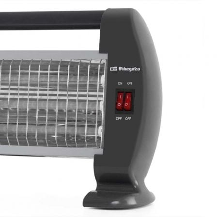 Estufa de Cuarzo Orbegozo BP 0206/ 3 niveles de potencia/ 1200W - Imagen 3