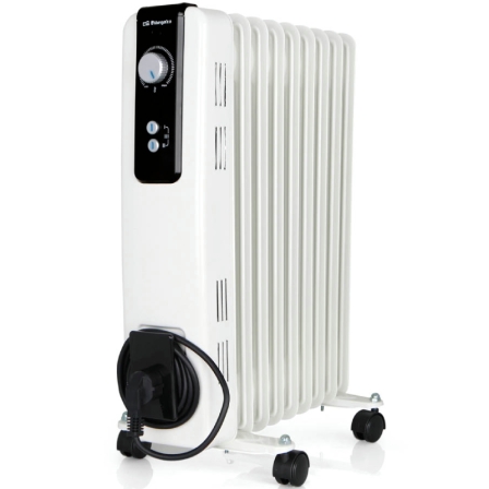Radiador de Aceite Orbegozo RH 2000 A/ 3 Potencias/ 800-1200-2000W/ 9 Elementos Caloríficos
