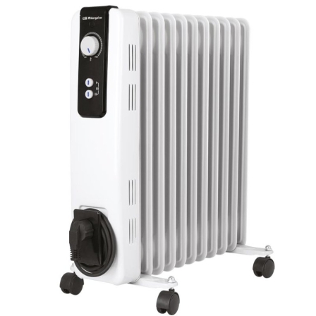 Radiador de Aceite Orbegozo RH 2500 A/ 3 Potencias/ 1000W-1500W-2500 W/ 11 Elementos Caloríficos