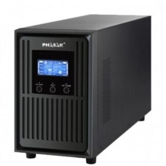SAI Online Phasak Conqueror Pro 2000 VA Online LCD/ 2000VA-1800W/ 3 Salidas/ Formato Torre