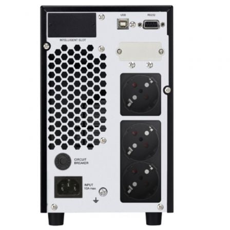 SAI Online Phasak Conqueror Pro 2000 VA Online LCD/ 2000VA-1800W/ 3 Salidas/ Formato Torre - Imagen 2