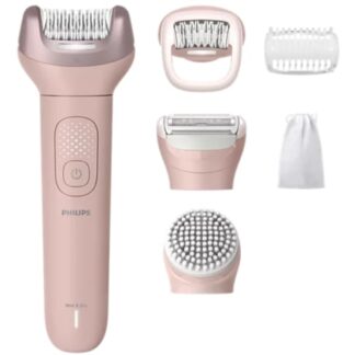 Depiladora Philips Epilator Series 9000 BRE718/ con Batería/ 6 Accesorios