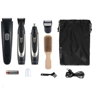 Recortadora con kit de viaje Remington The Works MB905/ a Pilas/ 6 Accesorios