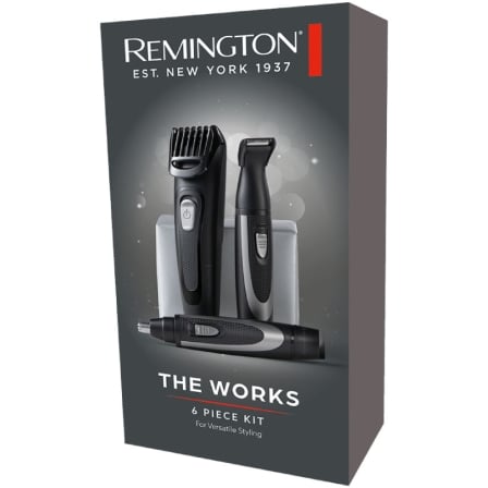 Recortadora con kit de viaje Remington The Works MB905/ a Pilas/ 6 Accesorios - Imagen 4
