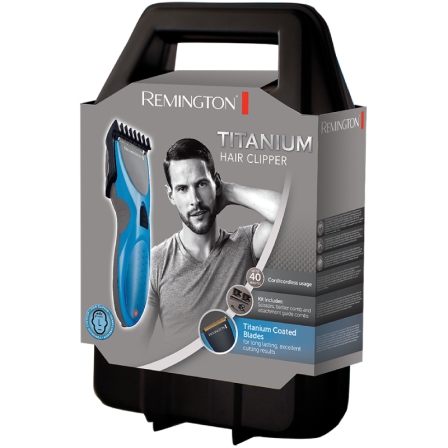 Cortapelos Remington Titanium Kit HC335/ con Batería/ 8 Accesorios - Imagen 4