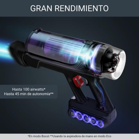 Aspirador Escoba con batería Rowenta X-Force Flex 9.60 Allergy Care/ 100W/ Autonomía 45 Min - Imagen 2