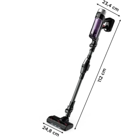 Aspirador Escoba con batería Rowenta X-Force Flex 9.60 Allergy Care/ 100W/ Autonomía 45 Min - Imagen 4