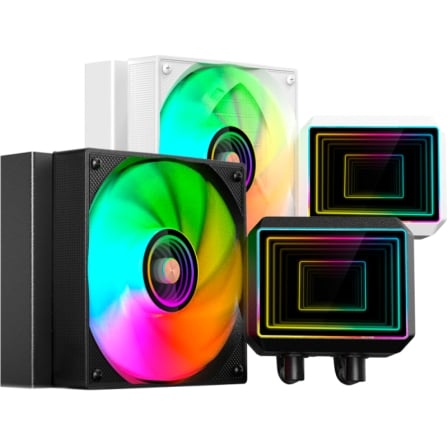Sistema de Refrigeración Líquida Mars Gaming ML-TWO120/ Negro