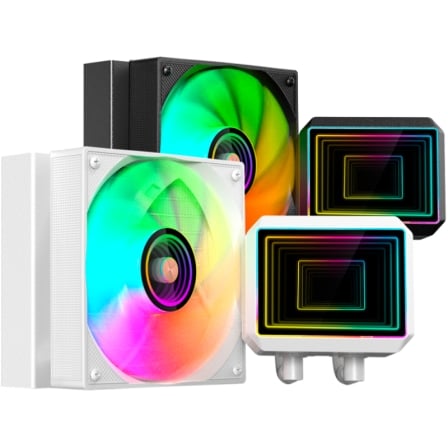Sistema de Refrigeración Líquida Mars Gaming ML-TWO120/ Blanco
