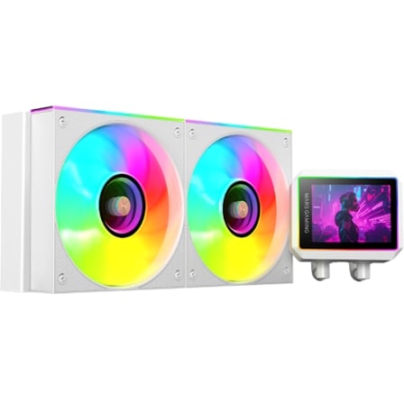 Sistema de Refrigeración Líquida Mars Gaming ML-VISIONII240/ Blanco - Imagen 2