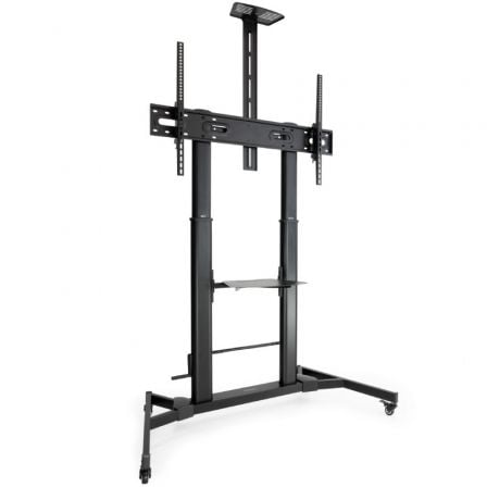 Soporte de Suelo Inclinable/ Ajustable con Ruedas Tooq FS20400HM-B para TV de 60-100"/ hasta 100kg - Imagen 2