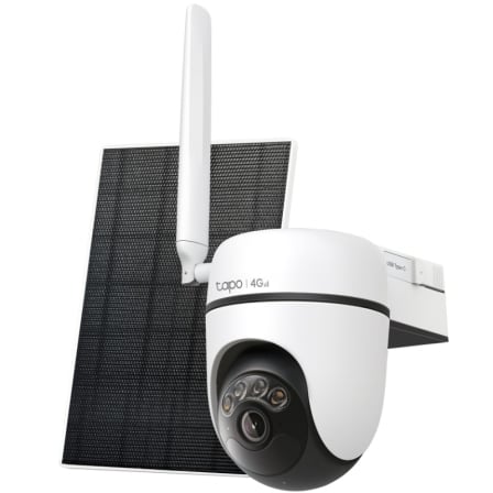 Cámara de Videovigilancia TP-Link Tapo TC90G KIT/ Visión Nocturna/ Control desde APP/ Incluye Panel Solar
