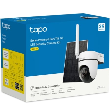 Cámara de Videovigilancia TP-Link Tapo TC90G KIT/ Visión Nocturna/ Control desde APP/ Incluye Panel Solar - Imagen 5