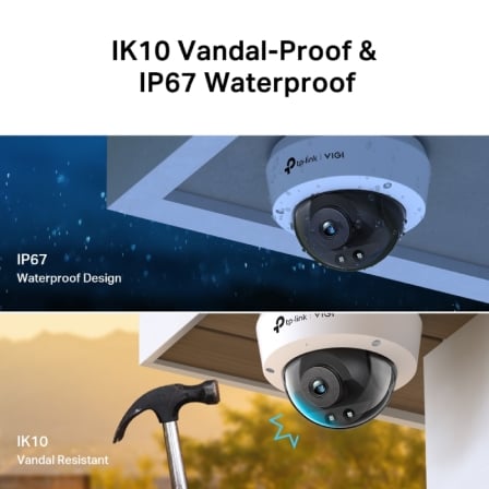 Cámara de Videovigilancia TP-Link VIGI C230I 2.8mm/ 117.9°/ Visión Nocturna/ Control desde APP - Imagen 4
