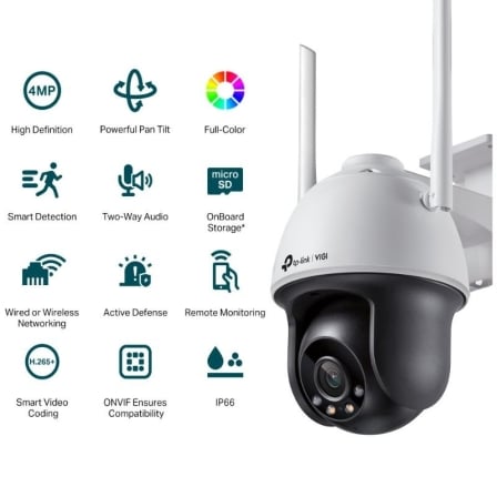 Cámara de Videovigilancia TP-Link VIGI C540-W/ 93º/ Visión Nocturna/ Control desde APP - Imagen 2