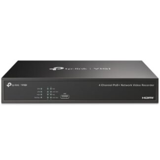 Videograbador TP-Link VIGI NVR1004H-4P/ 4 canales/ admite hasta 10TB