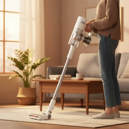 Aspirador de Escoba Xiaomi Mijia Vacuum Cleaner 4/ Autonomía 90 Min/ 600W - Imagen 4